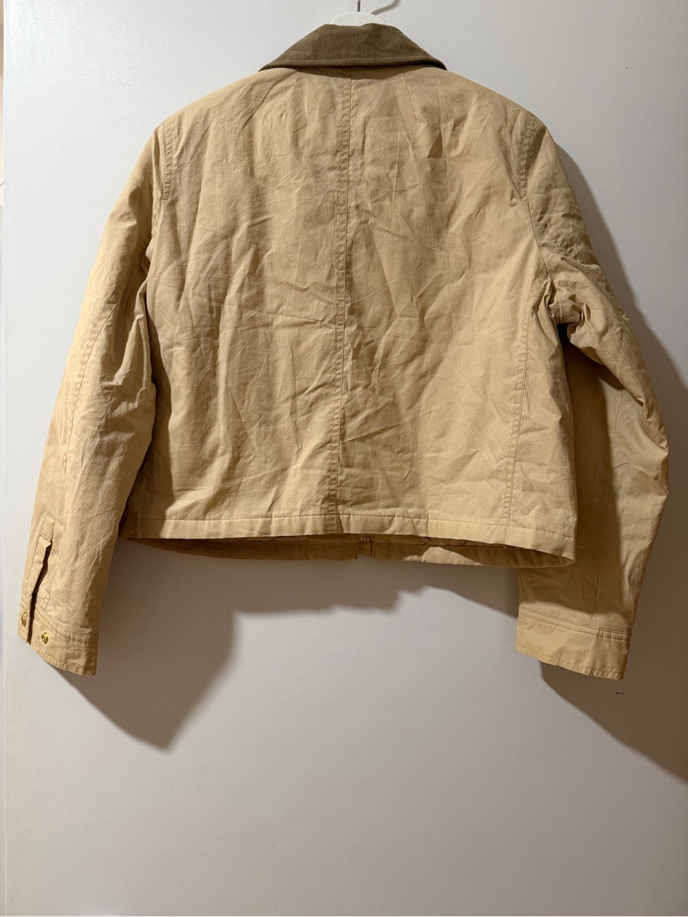 J.Crew Short Barn Jacket in English ripstop cotton Sz Small - Picture 5 of 14